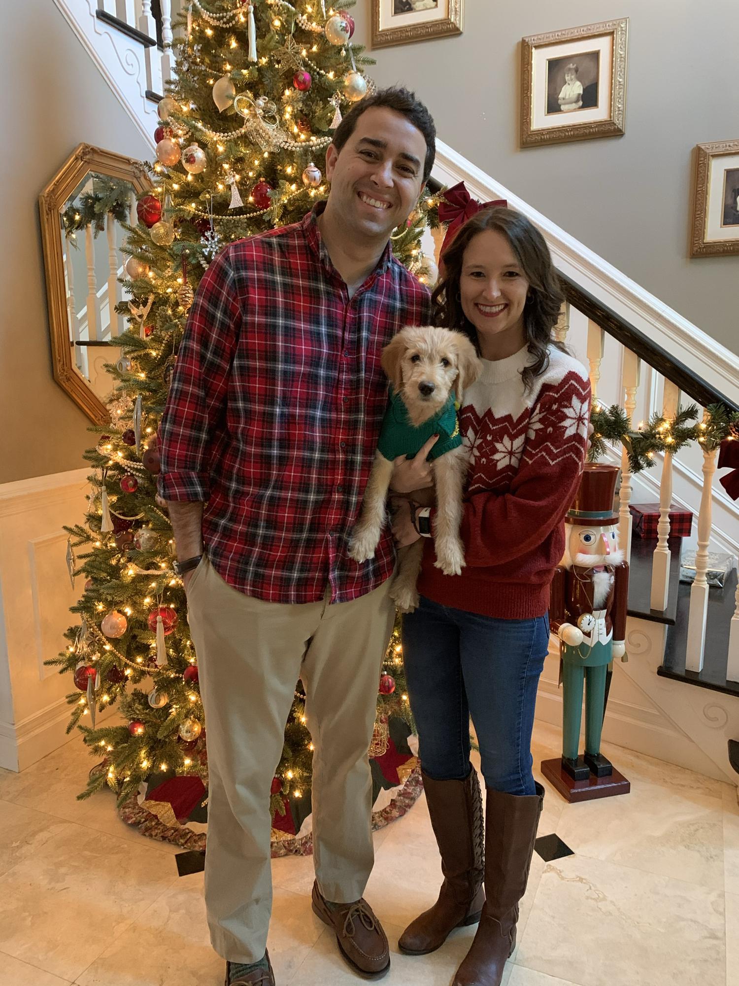 Pups first Christmas!