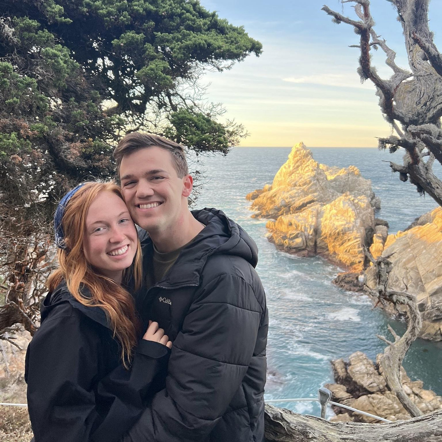 “Short distance” really means that the couple spent every dollar (that they were supposed to be saving their first year out of college) on flights from Colorado to California.