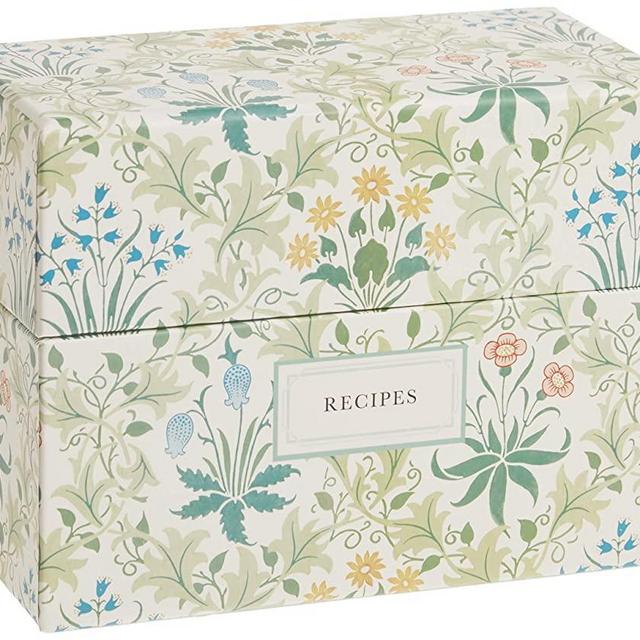 Victoria & Albert Museum William Morris Recipe Box