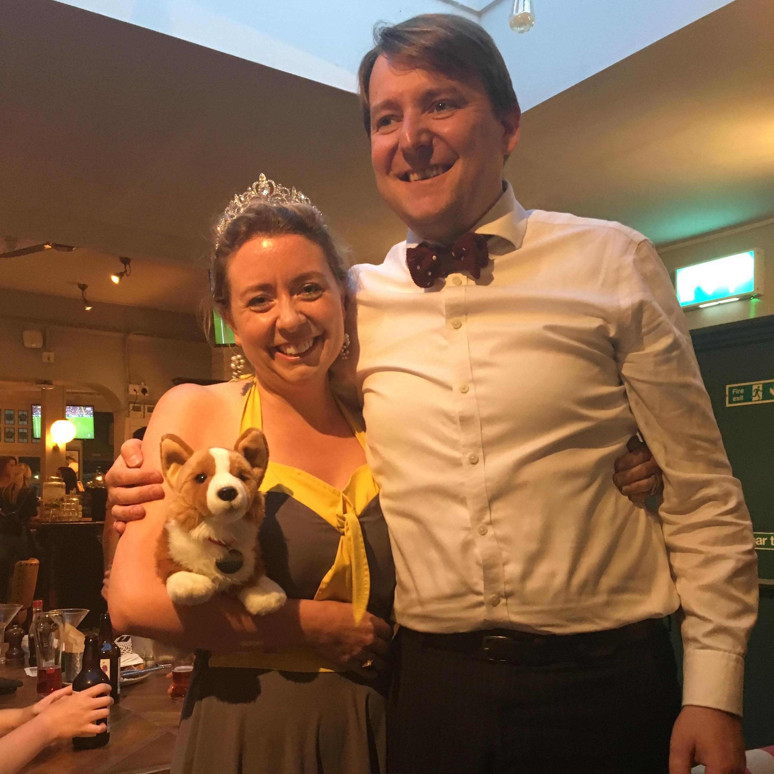 August 2019 - London - giving Kerry's parents a royal welcome