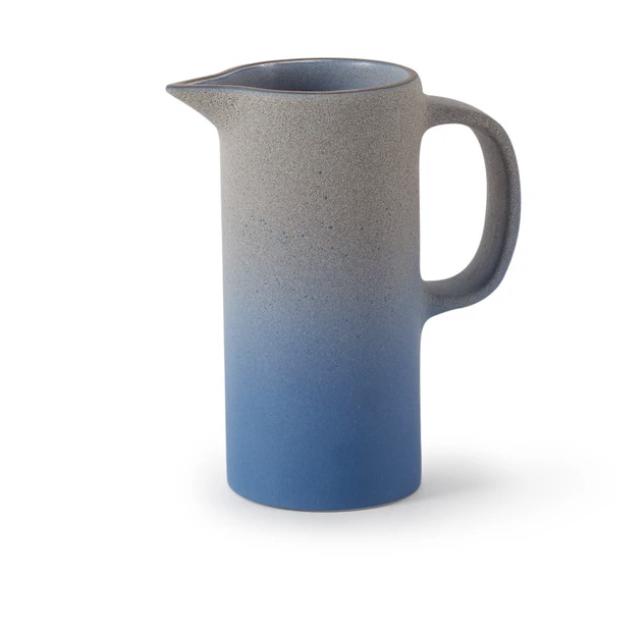 Heath Ceramics: Small Pitcher in Fog and Stillwater