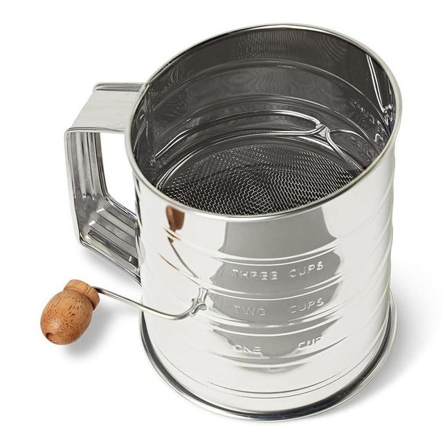 Amazon Basics Flour, 3 Cup Capacity for Fine or Coarse Flour, Dishwasher-Safe