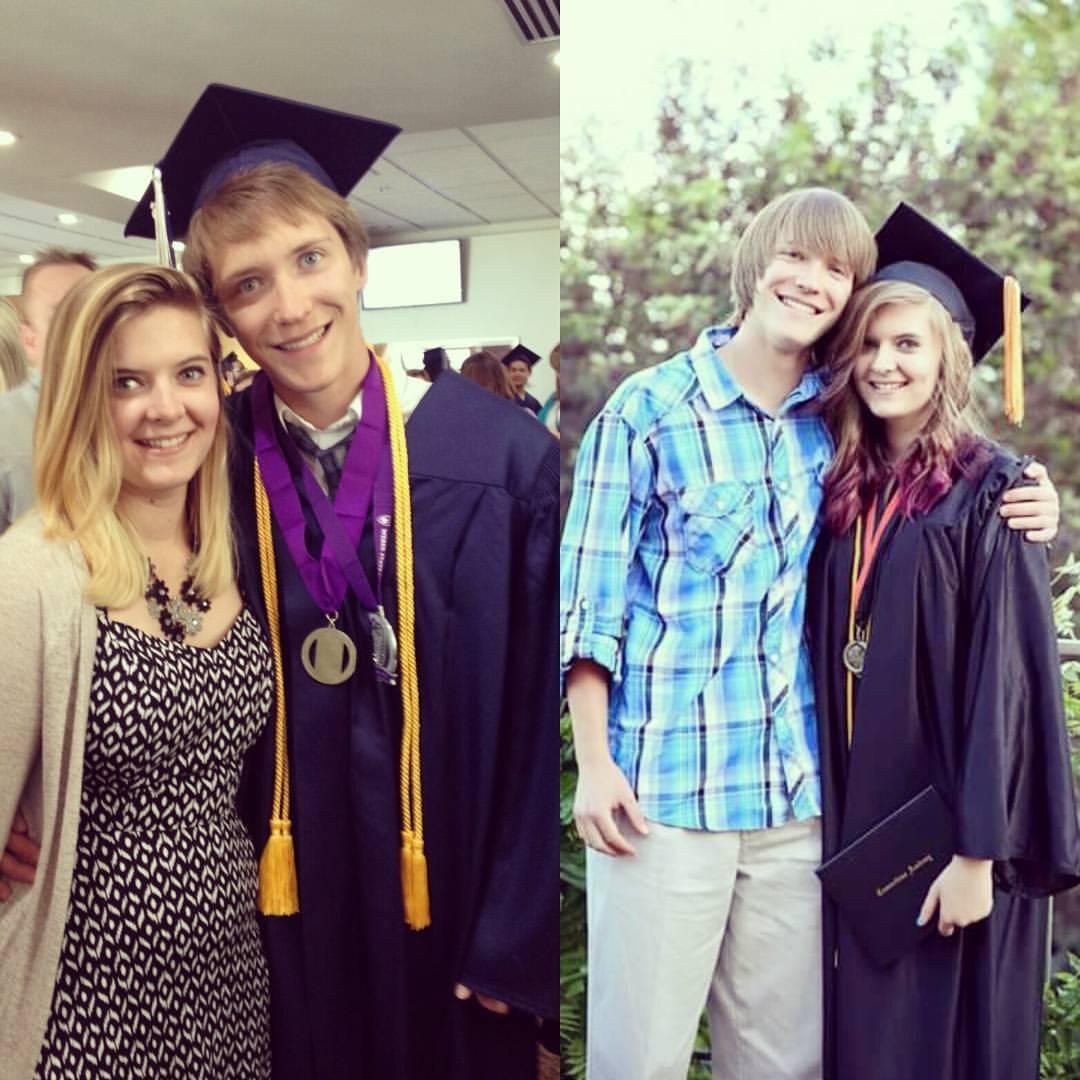 Mine (2015) and his graduations (2016)