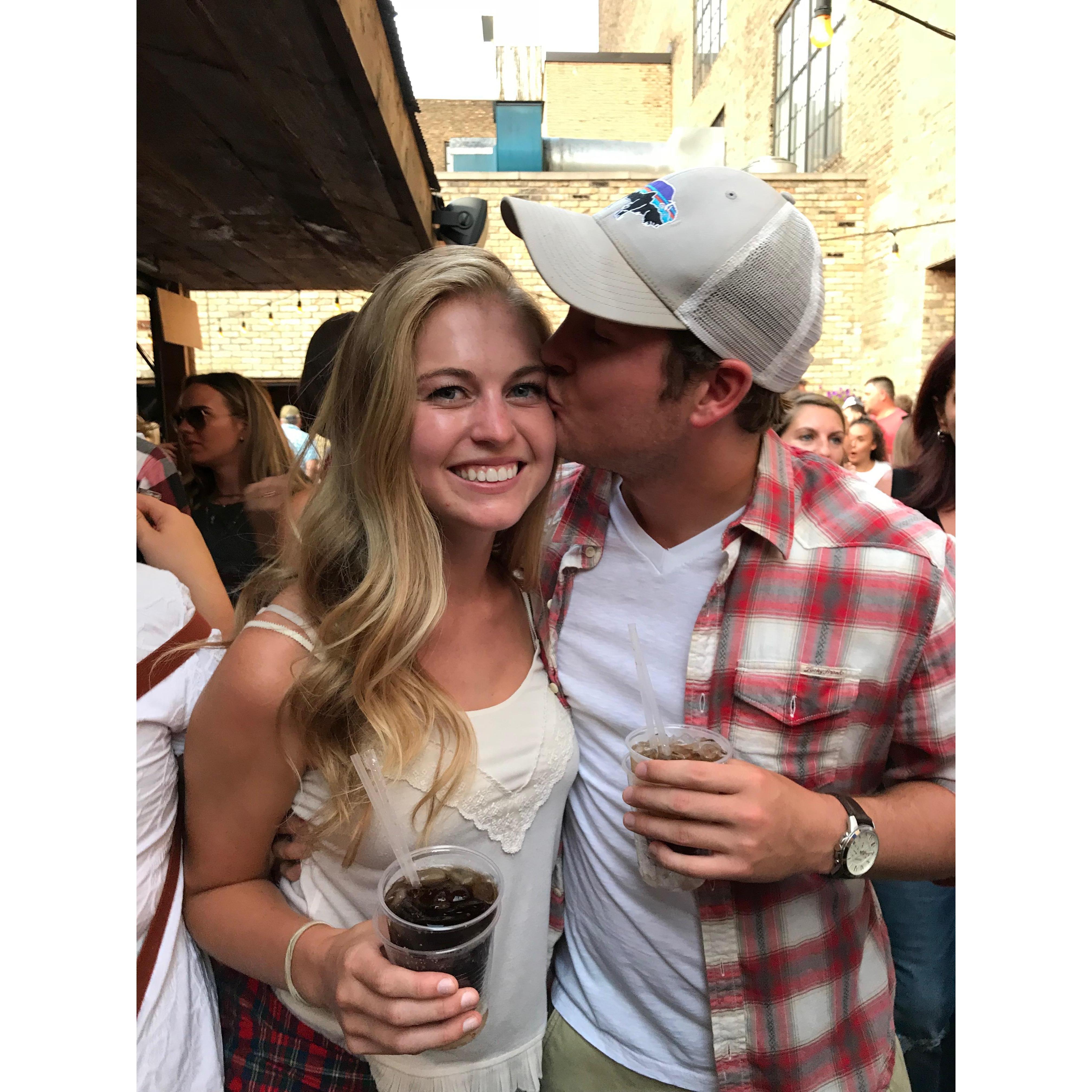 First concert together! Zac Brown Band