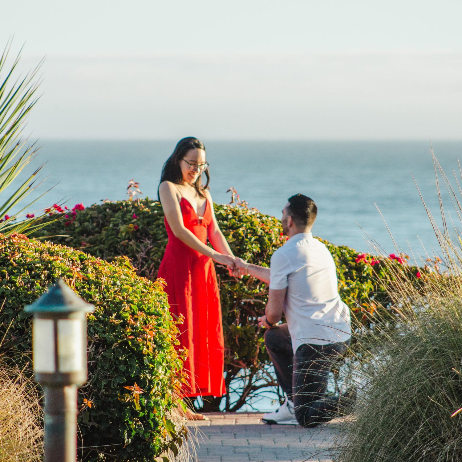 Alex proposed!
Shell Beach, CA