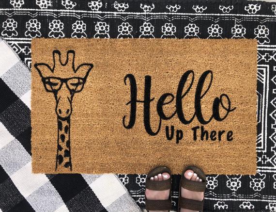 Giraffe Doormat - 2' x 3'