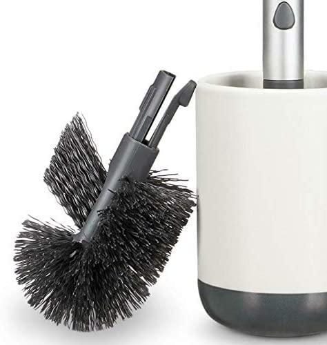 Full Circle Scrub Queen Toilet Brush Refill, Replacement, White