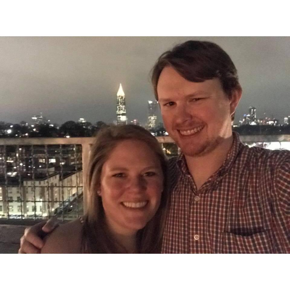 On the first anniversary of our date at Ponce City Market.