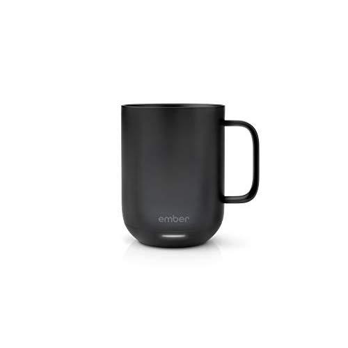 Ember Temperature Control Smart Mug, 10 oz, 1-hr Battery Life, Black - App Controlled Heated Coffee Mug