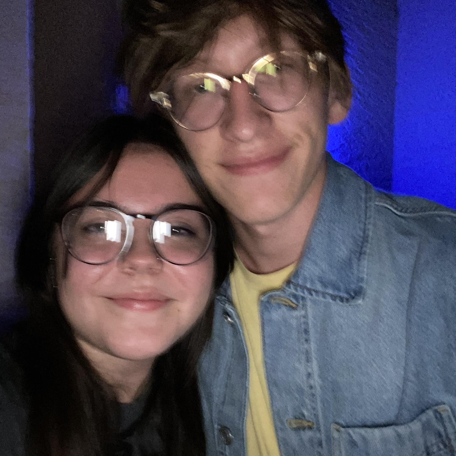 One of our very first photos together. August 2021