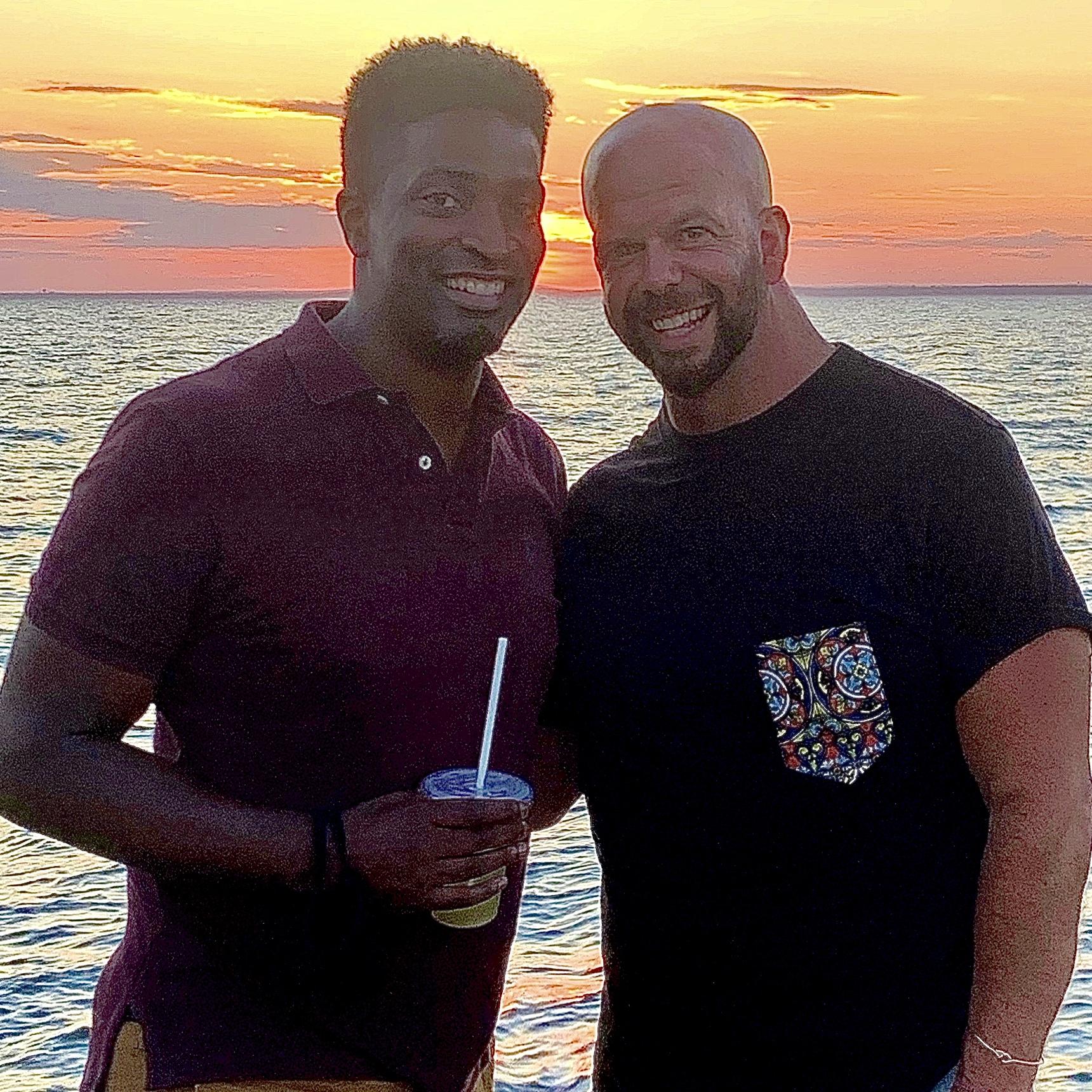 First visit to Cherry Grove together — May 2020