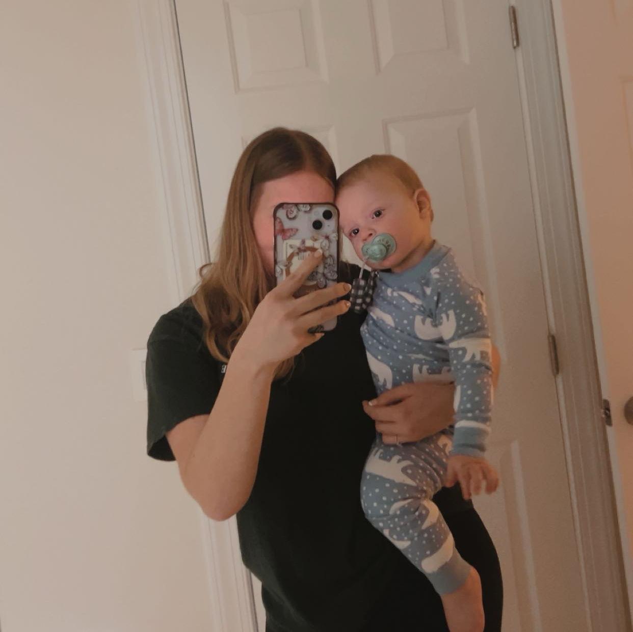 The bride & her best little buddy