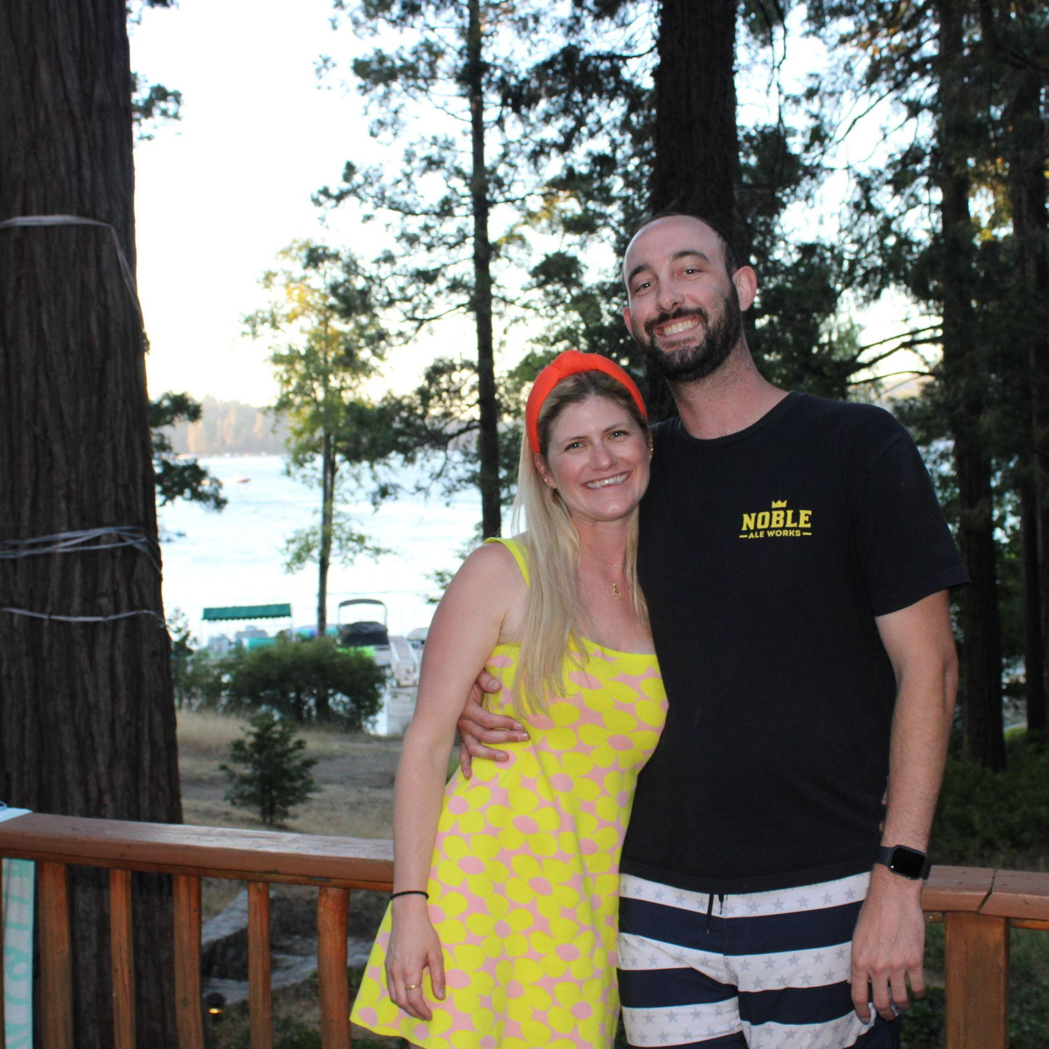 Our first weekend getaway... Lake Arrowhead