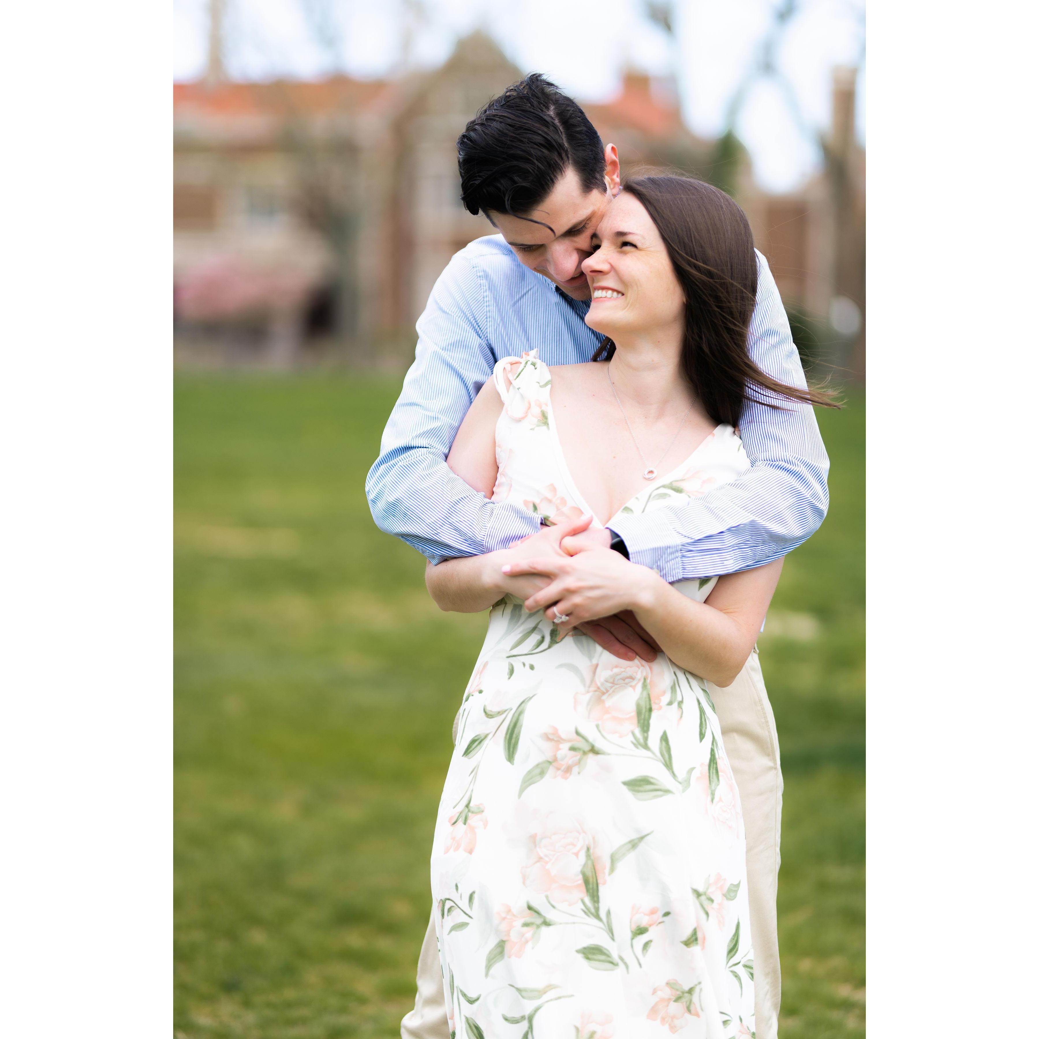Our engagement shoot with Alexandra Blair Photography