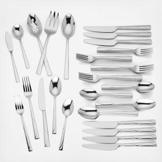 Park Circle 45-Piece Flatware Set, Service for 8