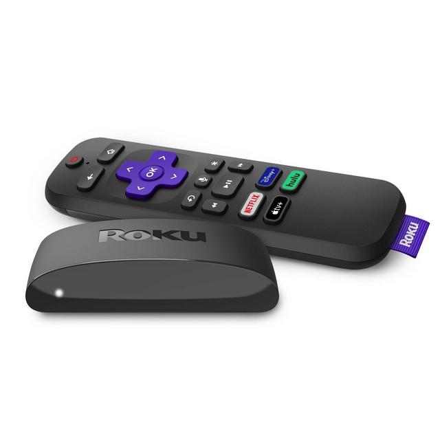 Roku Express 4K+ 2021| 4K/HDR/HD Streaming Media Player with Smooth Wireless Streaming, Voice Remote, TV Controls, and HDMI Cable