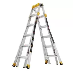 18 ft. Reach MPXA Aluminum Multi-Position Ladder with 300 lbs. Load Capacity Type IA Duty Rating