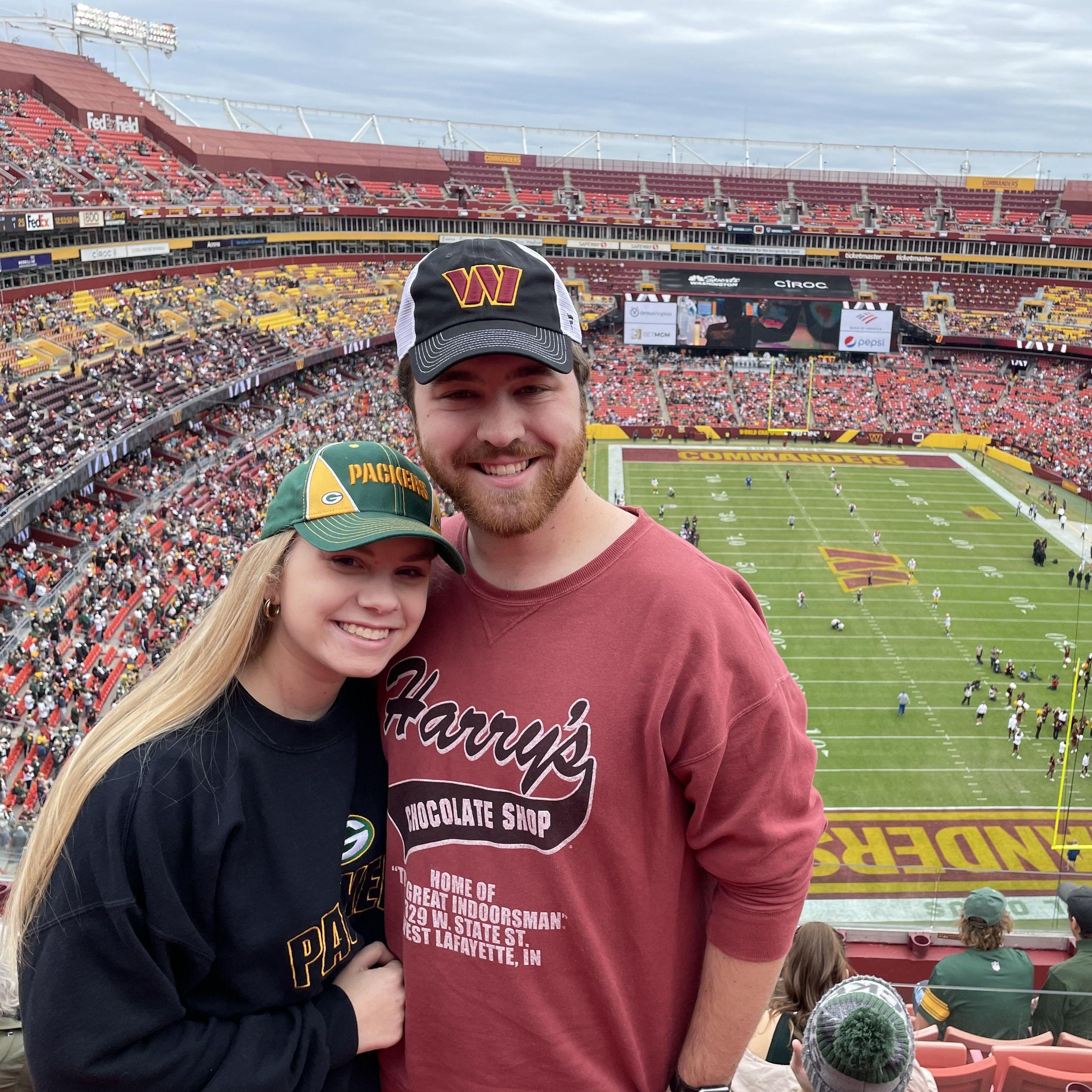 October 23rd, 2022: Our first NFL game!
