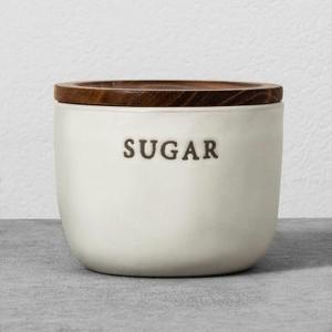 Stoneware Sugar Cellar - Cream - Hearth & Hand™ with Magnolia