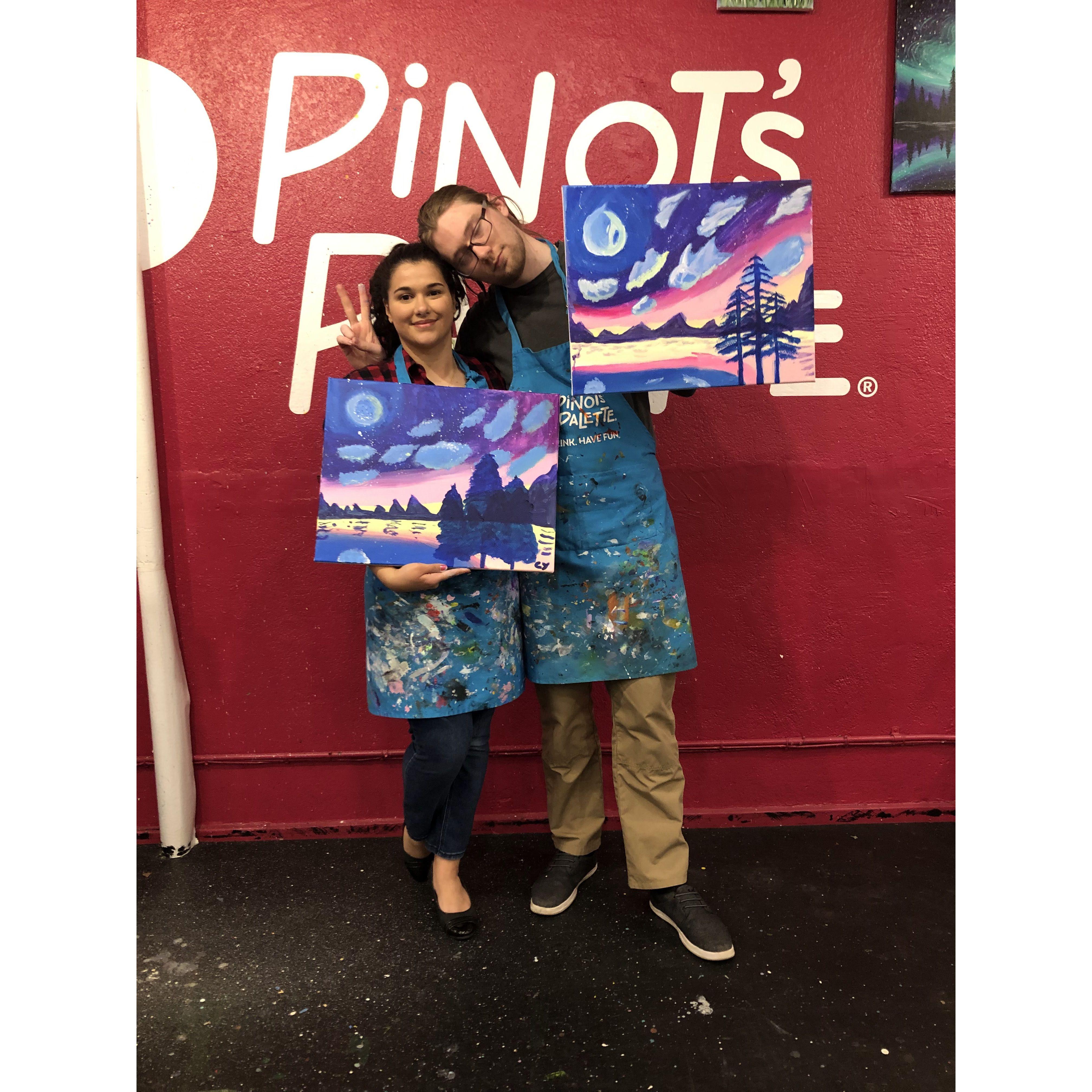 Paint & Sip 
February 2022
