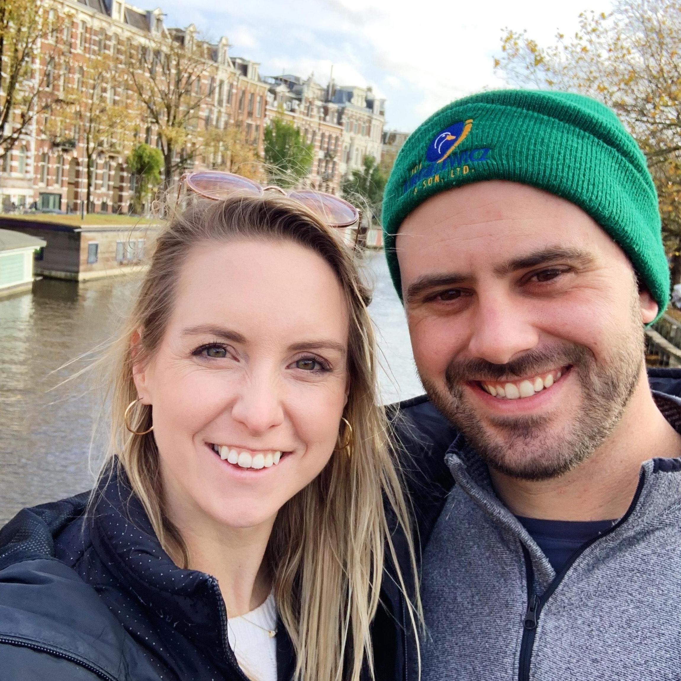 Our trip to Amsterdam in 2019 with Ian's family!