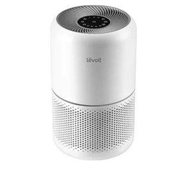 LEVOIT Air Purifier for Home Allergies Pet Hair in Bedroom, Covers Up to 1073 ft² by 56W High Torque Motor, AHAM VERIFIDE, 3-in-1 Filter with HEPA Sleep Mode, Remove Dust Smoke Odor, Core300-P, White