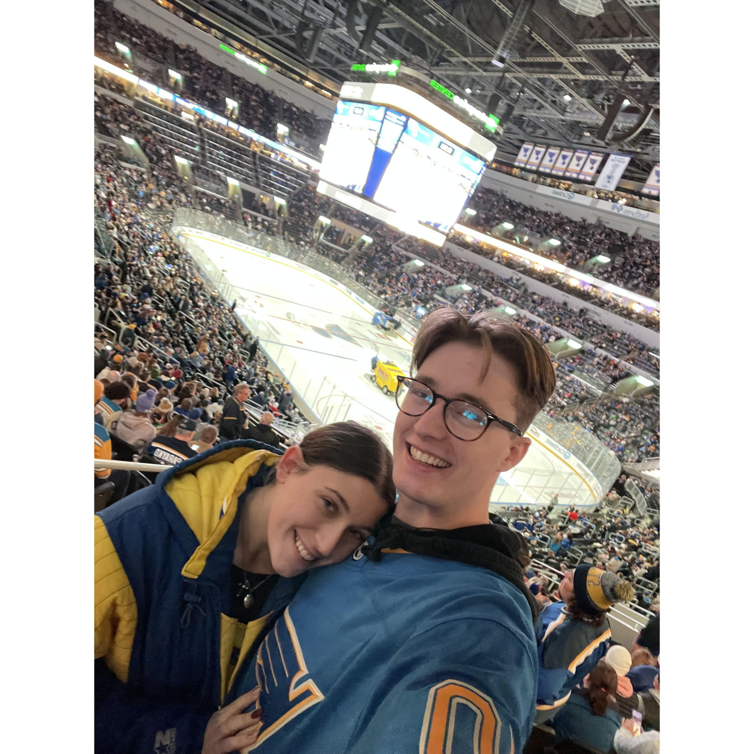 St. Louis Blue's Game Together!