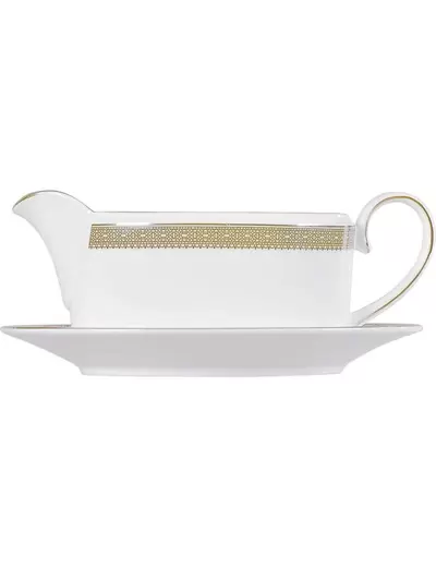 Lace Gold Sauce Boat