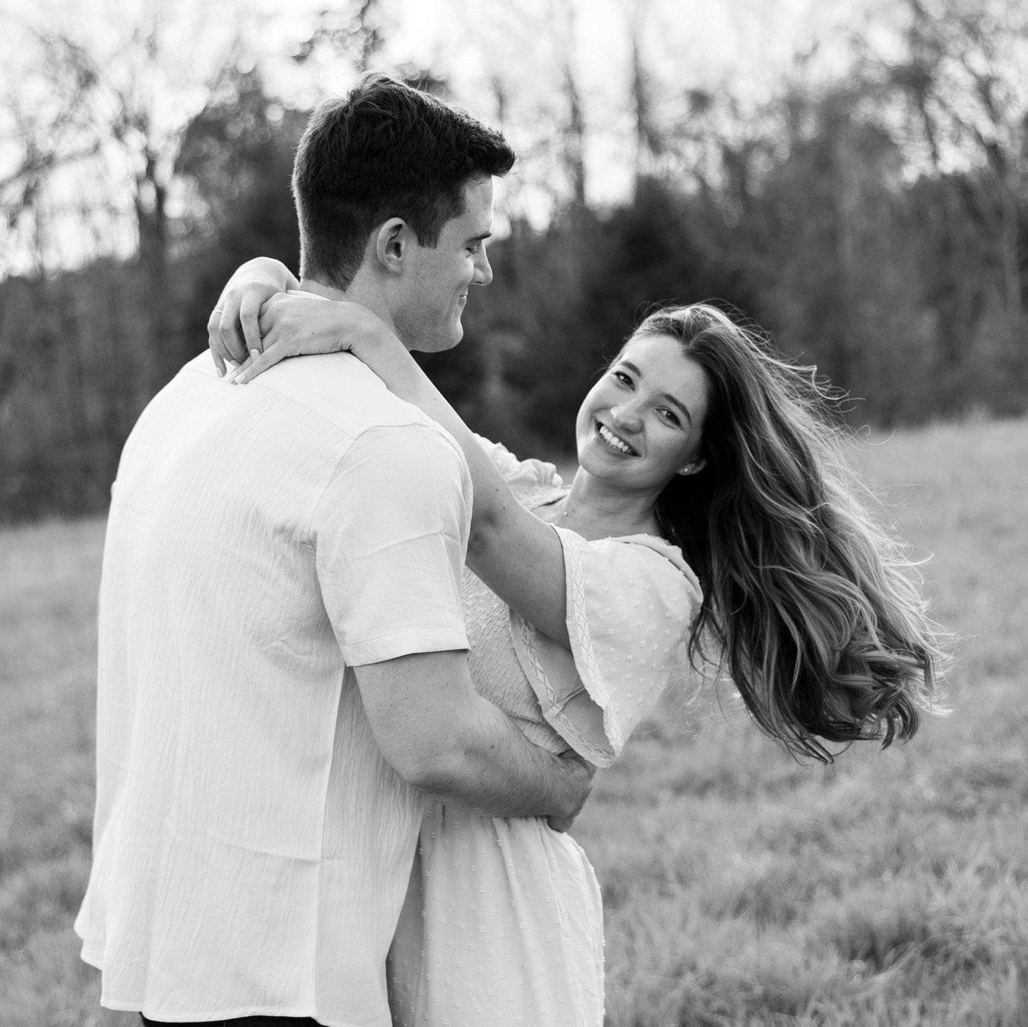 We took this picture to hang on the wall of our first home together.