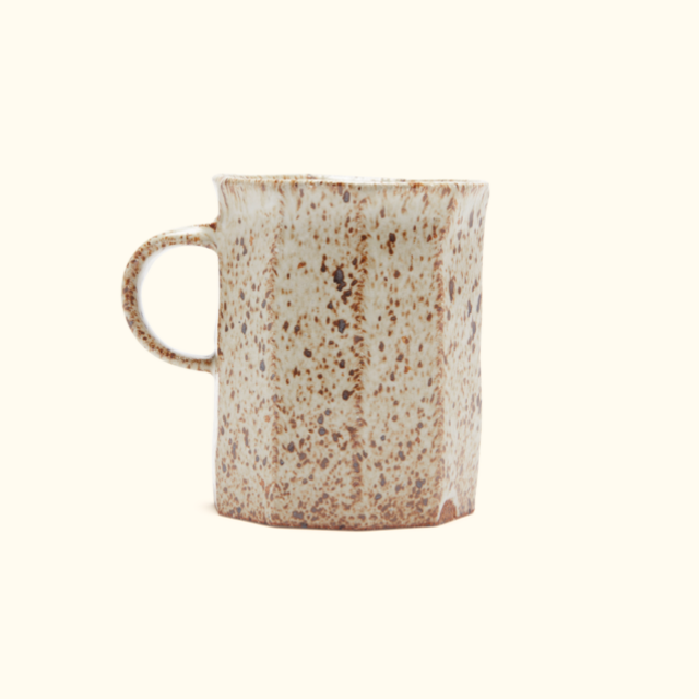 Speckled Flat Stripe Mug