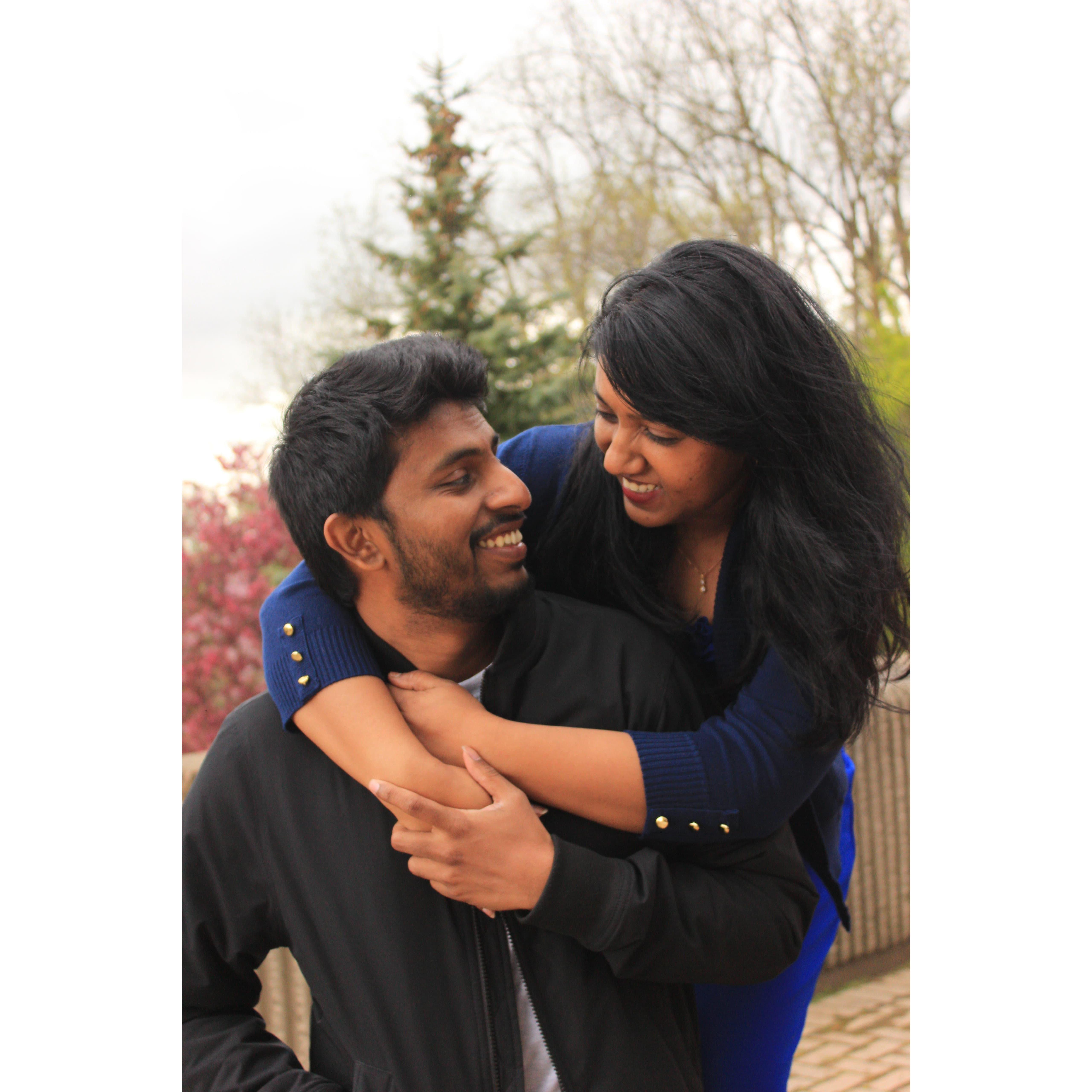 The start of something beautiful—our first couple’s photoshoot!