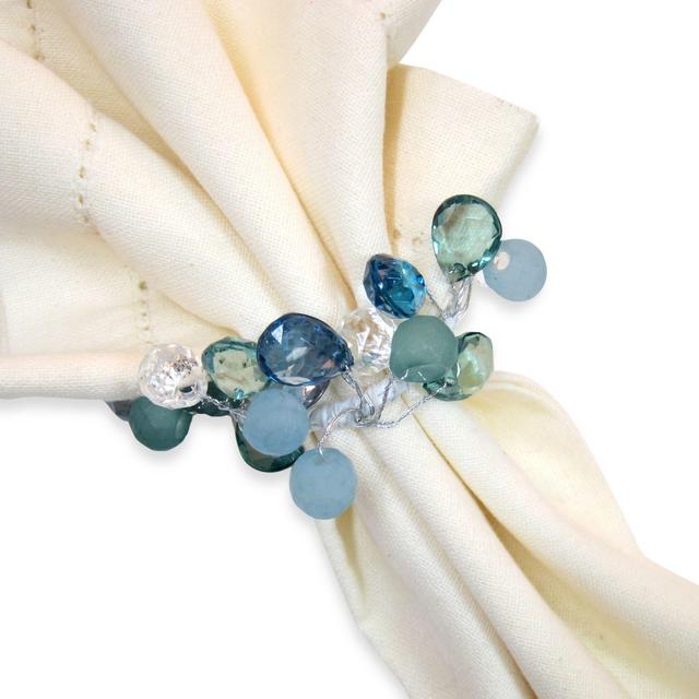 Coastal Sparkle Napkin Ring