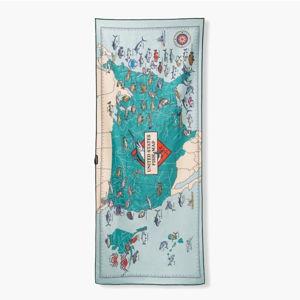 Nomadix Original Towel | REI Co-op - FishMap Print