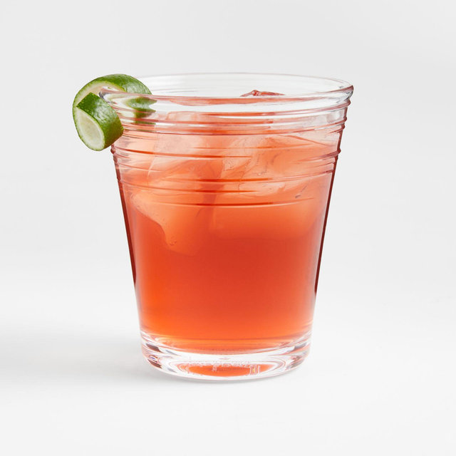 Swirl 14-oz. Acrylic Double Old-Fashioned Glass