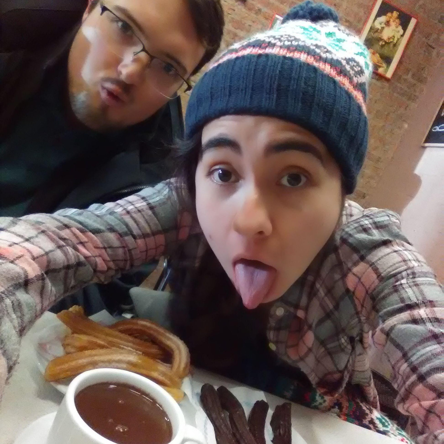 Porras y chocolate en Madrid