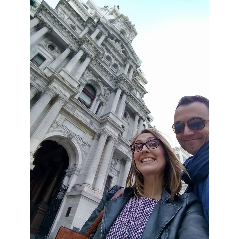 Eric and Kirsten adventure to Philadelphia 10/2018