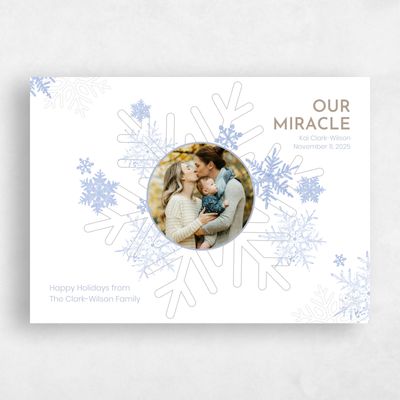 White Holiday Card - Zeigler Photo