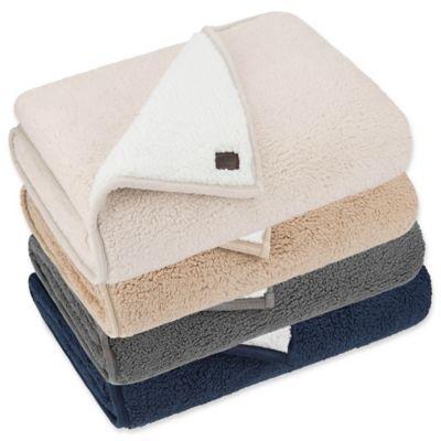 UGG® Classic Sherpa Throw Blanket in Grey