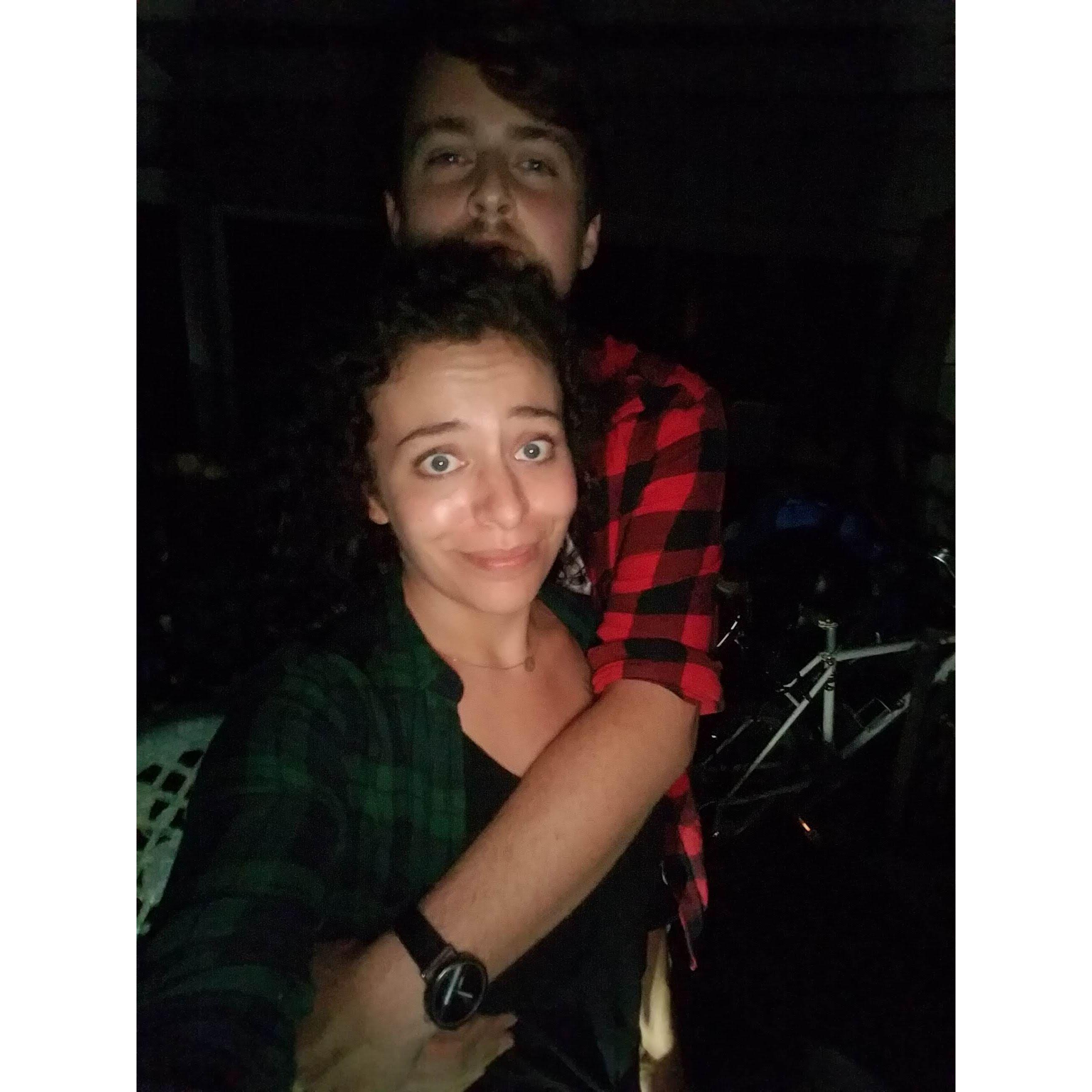 Our first hurricane together