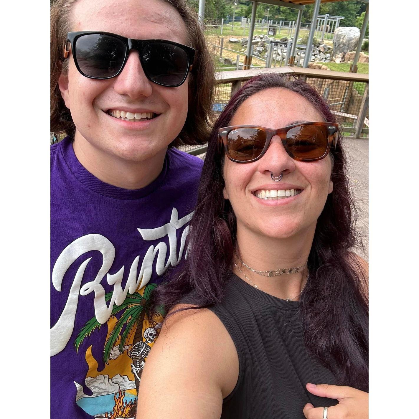Billy's birthday trip to the zoo turning 26!