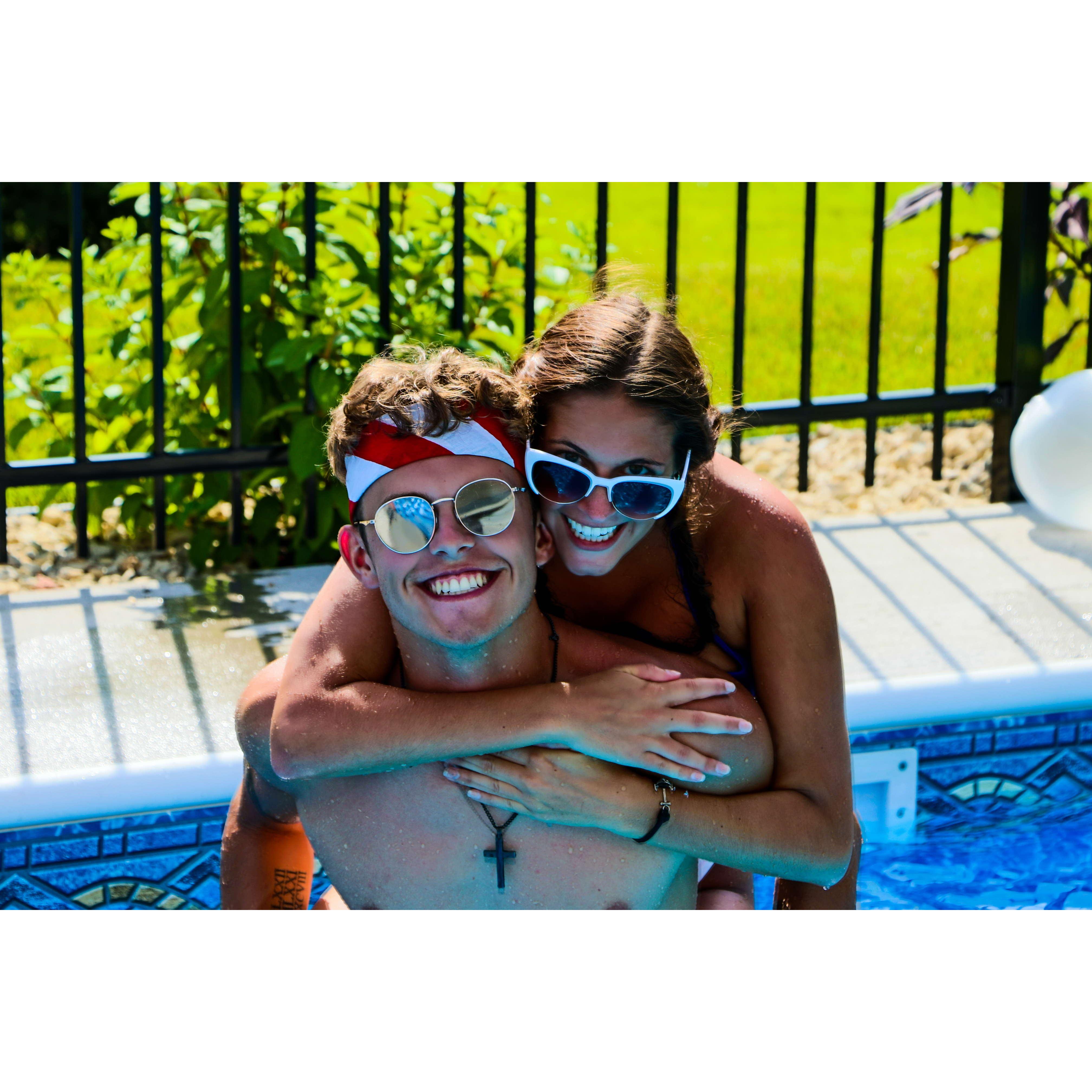 Pool Days are the BEST Days