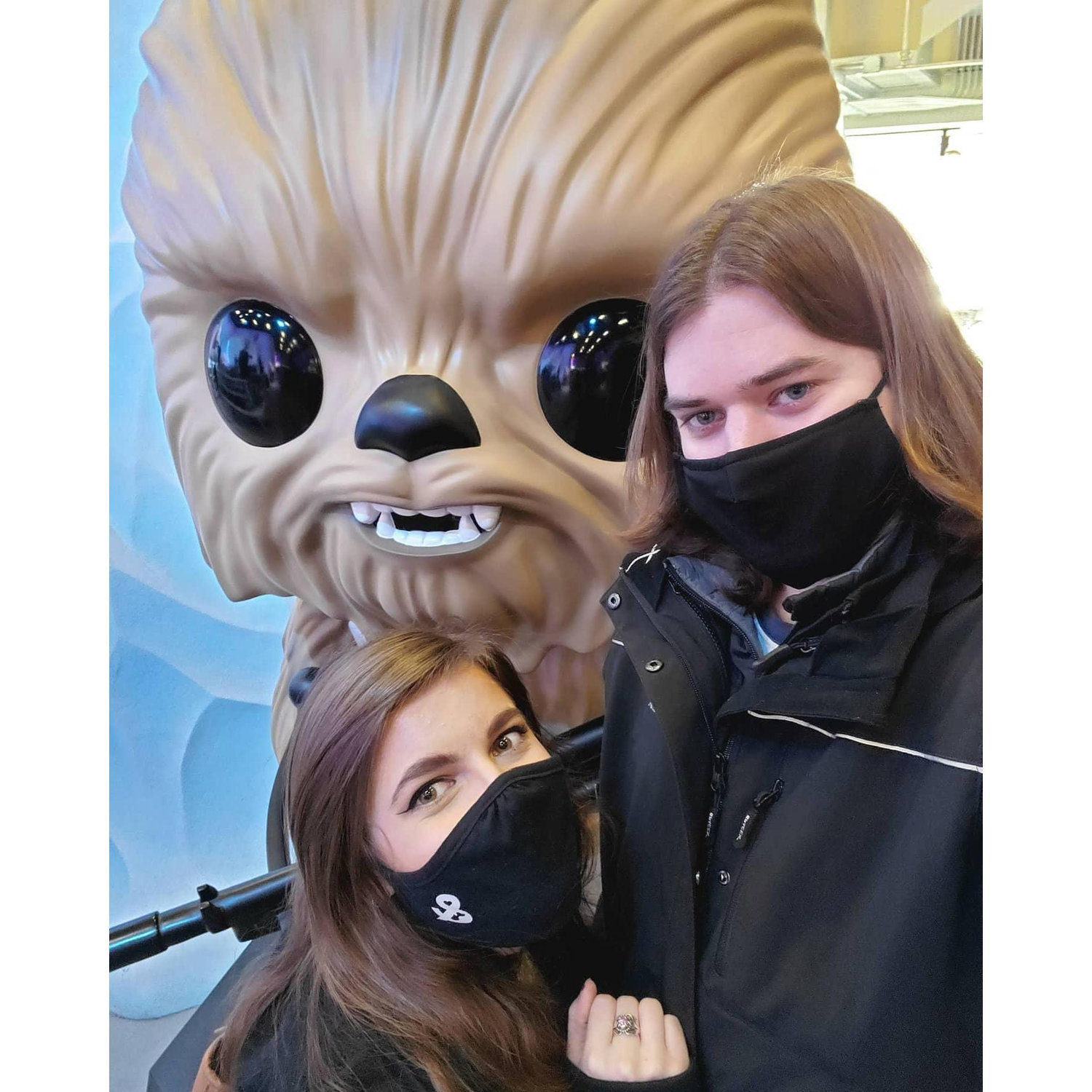 Our trip to make Funko Pops of each other in Everett, Washington. February 2021