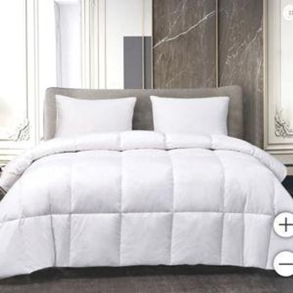 Hotel Grand White Goose Feather & Down Comforter