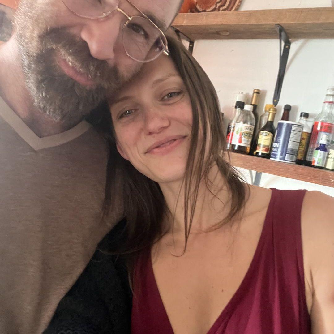 Hanging out at home