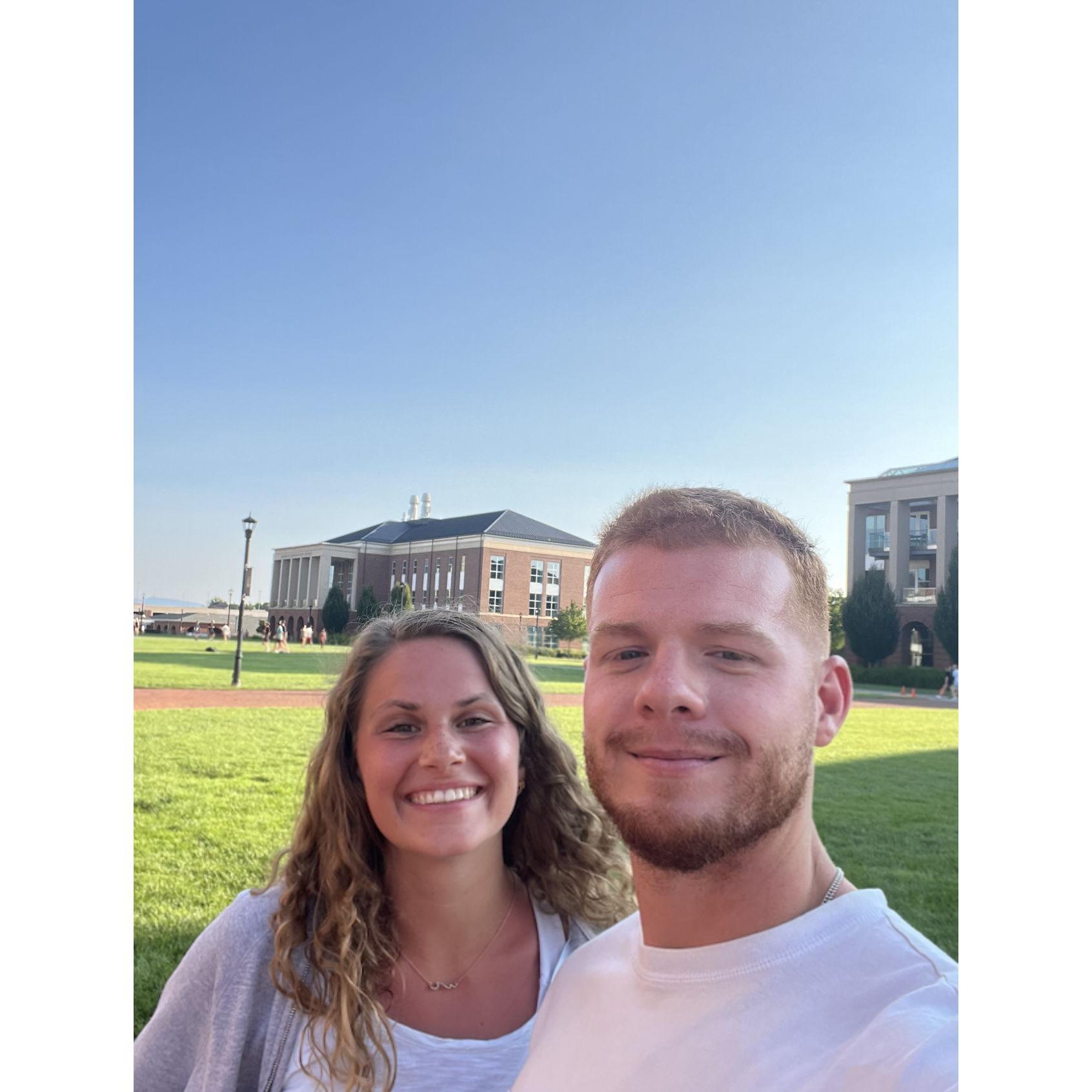 Our first picture ever together!