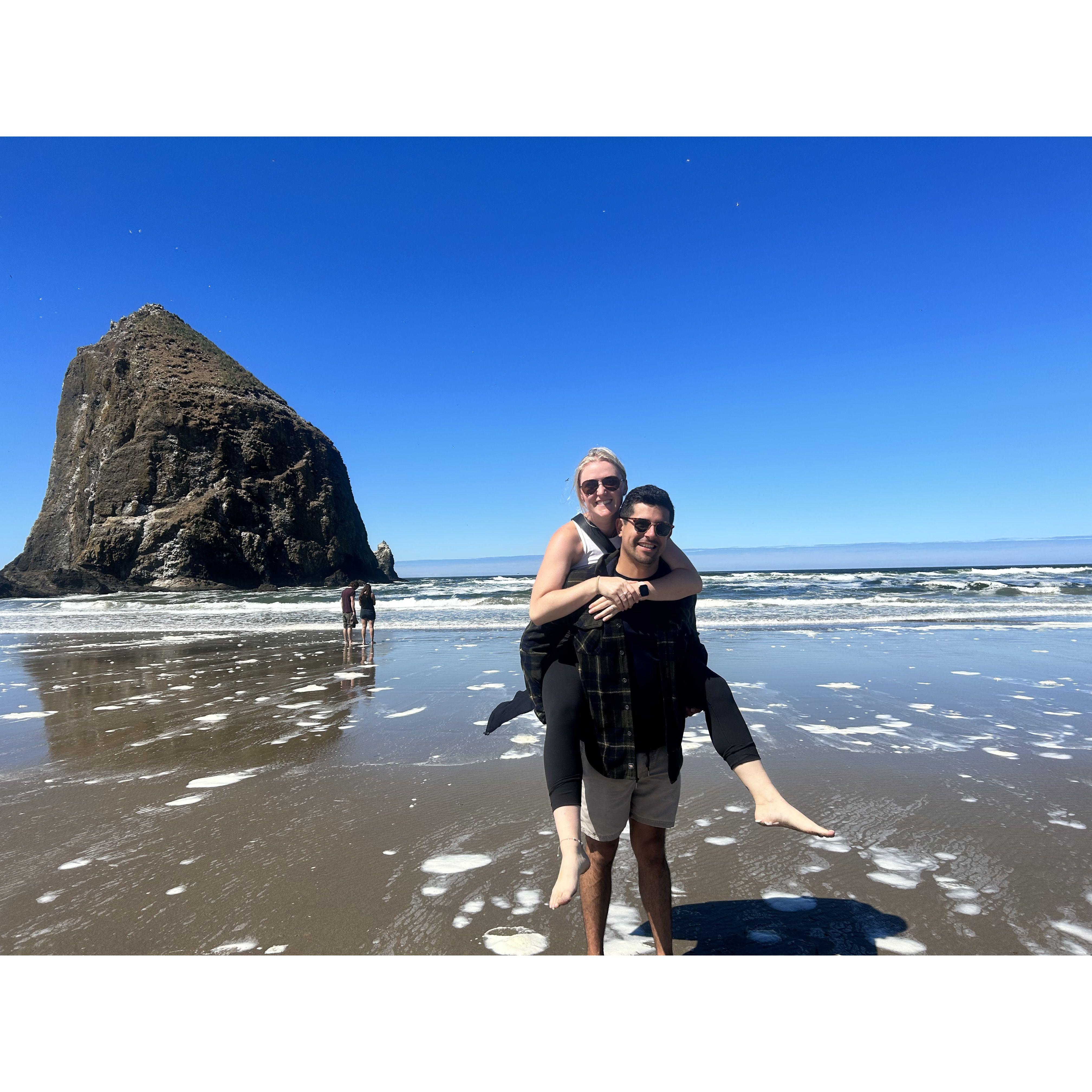 The trip where we decided to get married in the PNW!