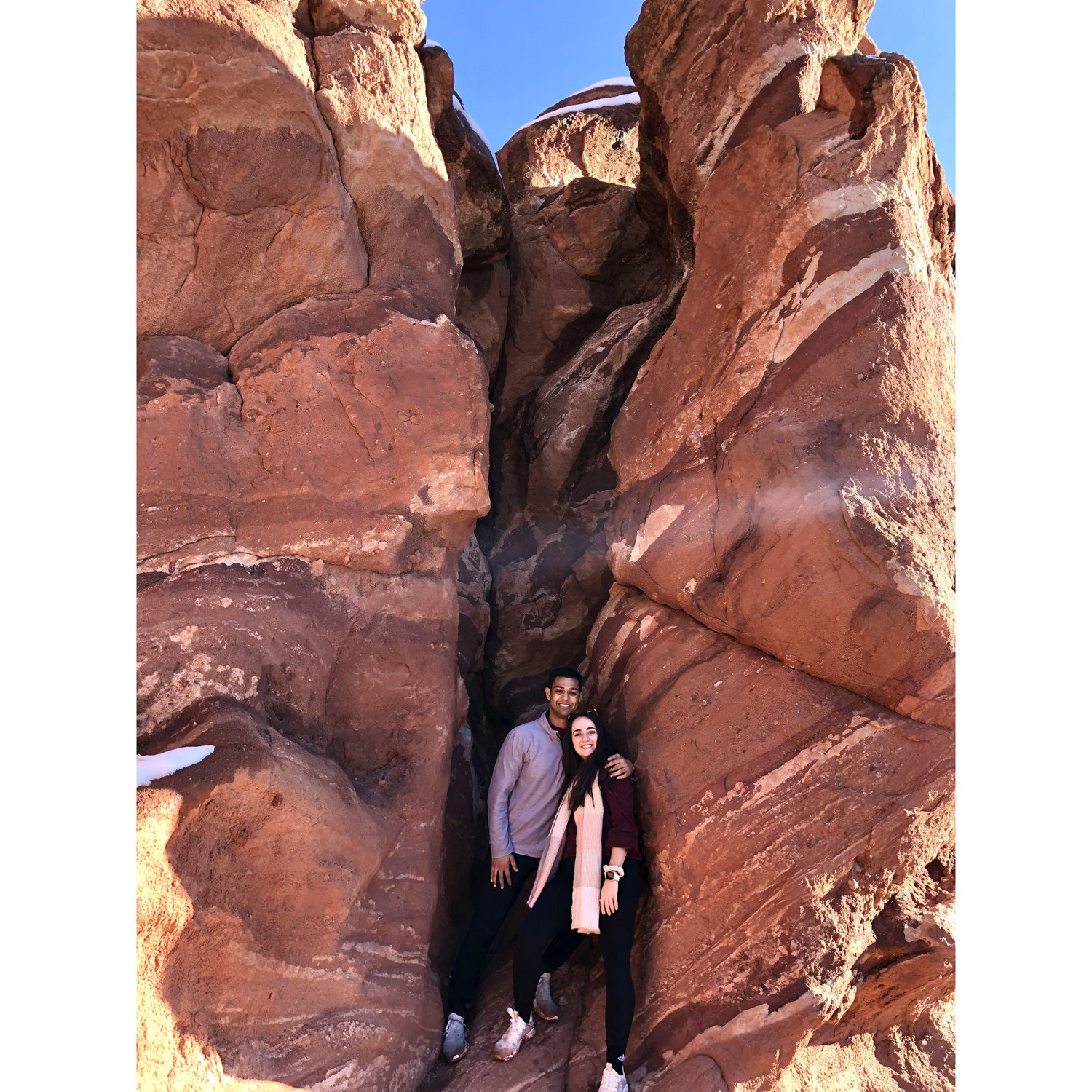Our first trip together, to visit Han & Los in 2019!