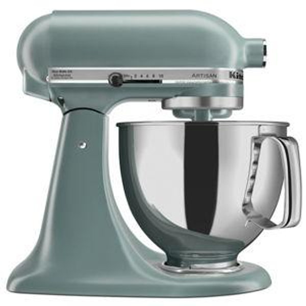 Artisan® Series 5 Quart Tilt-Head Stand Mixer Medallion Silver KSM150PSMS | KitchenAid