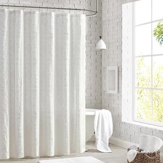 Clipped Floral Shower Curtain