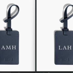 Luggage Tags in Navy | Away